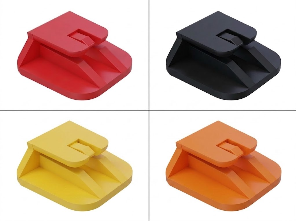 4 Pcs Supporto Telepass con Adesivo Clip Telepass Modello 2019 trasparente, vista 2