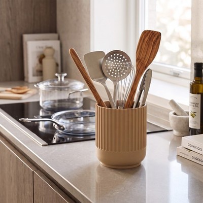 Porta Utensili da Cucina Moderno – Portamestoli Posate Mestoli Design 3D, vista 4