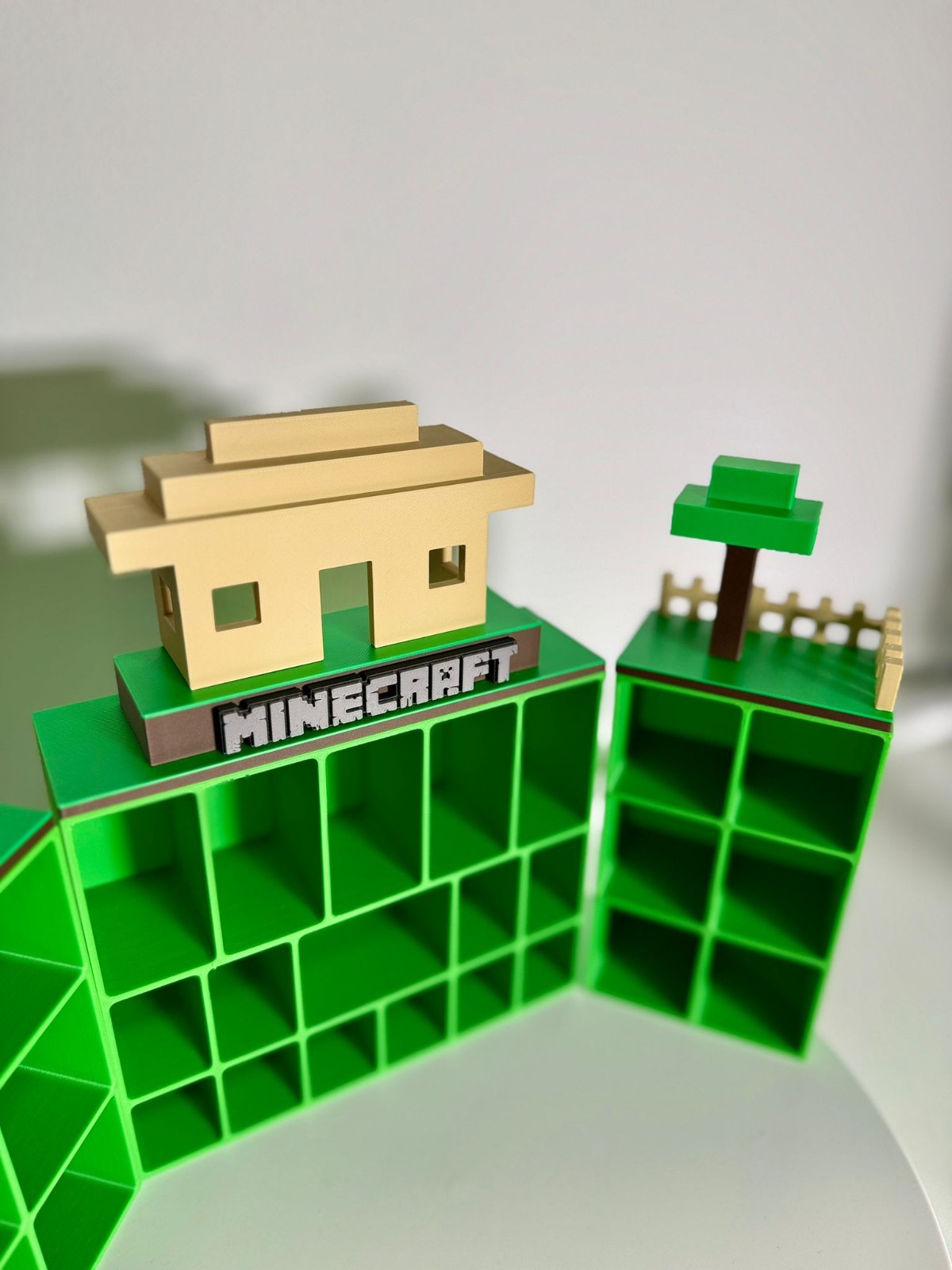 Espositore Minecraft Villaggio 3D | Porta Mini Figure Organizer Display, vista 5