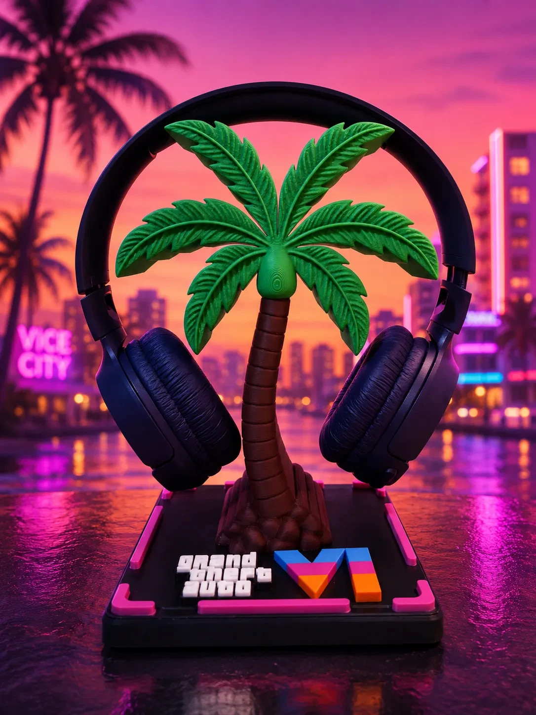 Supporto per Cuffie Ispirato a GTA VI