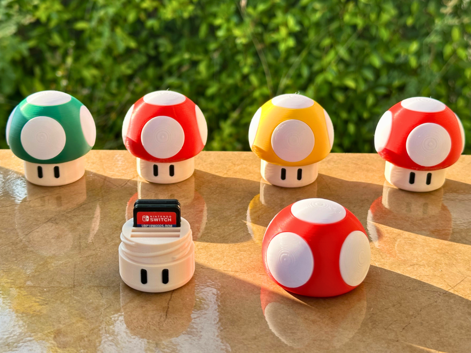 Custodia gioco Nintendo Switch Mario Bross Fungo, vista 3