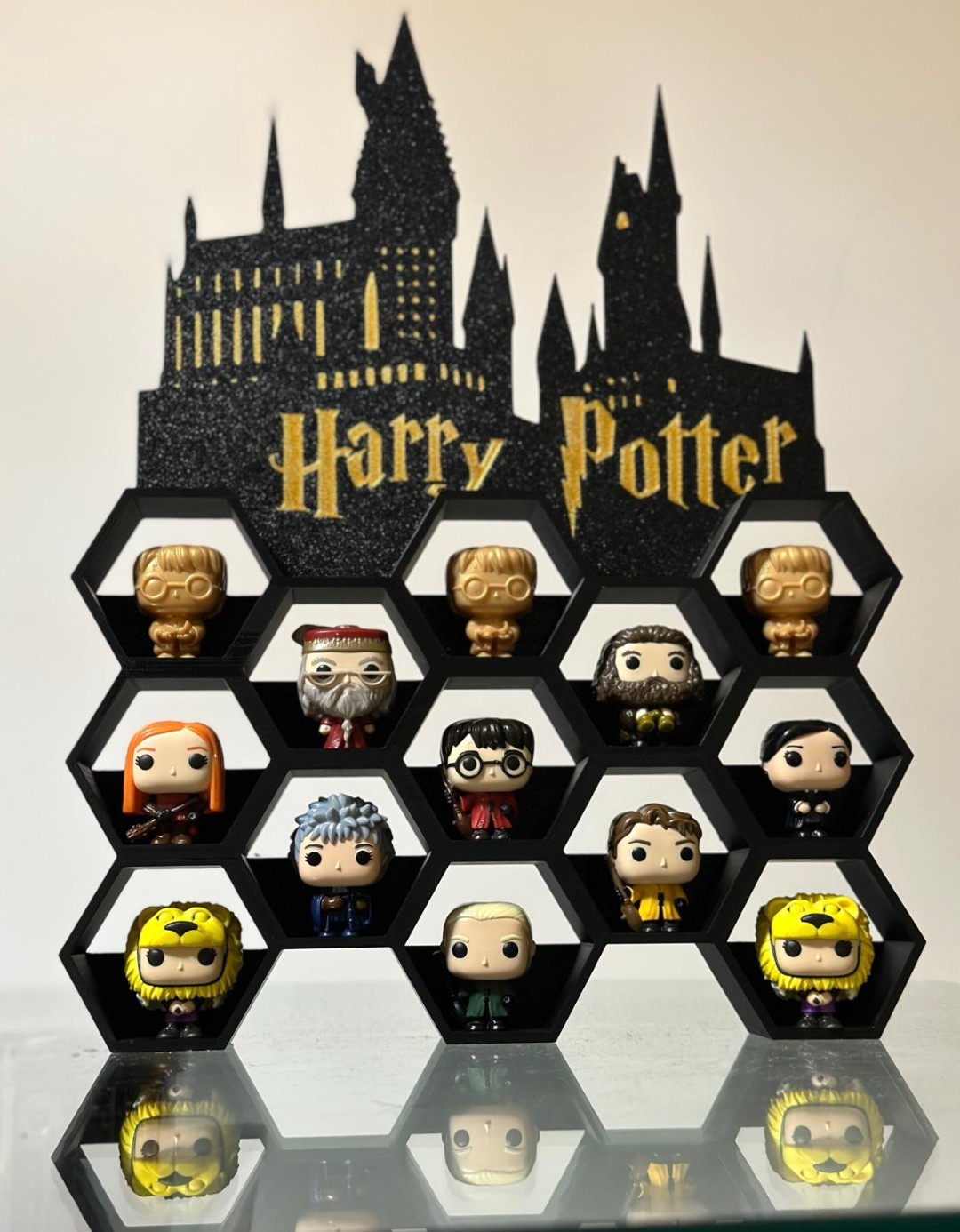 Display Harry Potter per Funko Pop Kinder Joy | Espositore 3D, vista 3