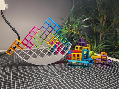 Gioco da tavola Tetris originale gioco vintage portatile edizione limitata, vista 6
