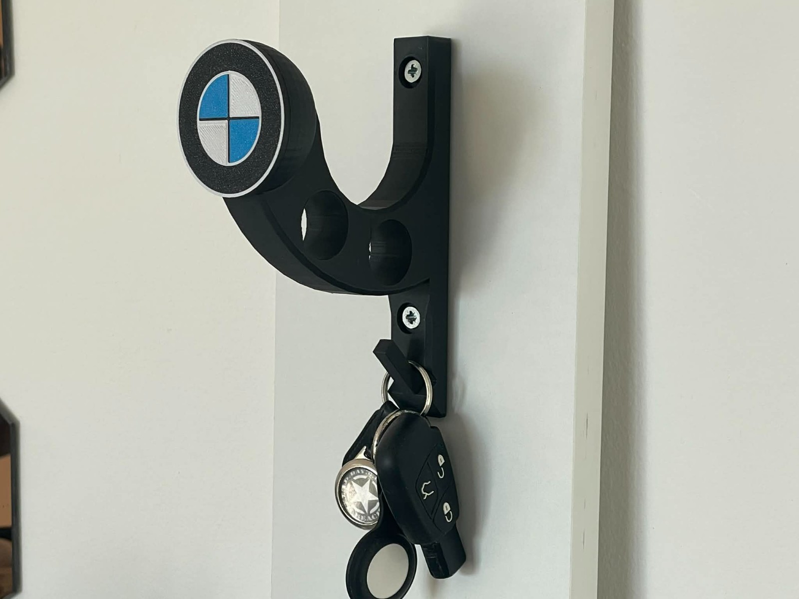 Porta Casco con Logo e Porta Chiavi  | Personalizzabile - Idea Regalo - NUOVO, vista 5