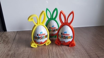 Porta Ovetto Pasquale Coniglio – Supporto Kinder Sorpresa – Stampa 3D - 3pz, vista 5