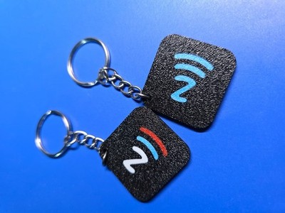 Portachiavi NFC Social - Personalizza il tuo portachiave Social, vista 6