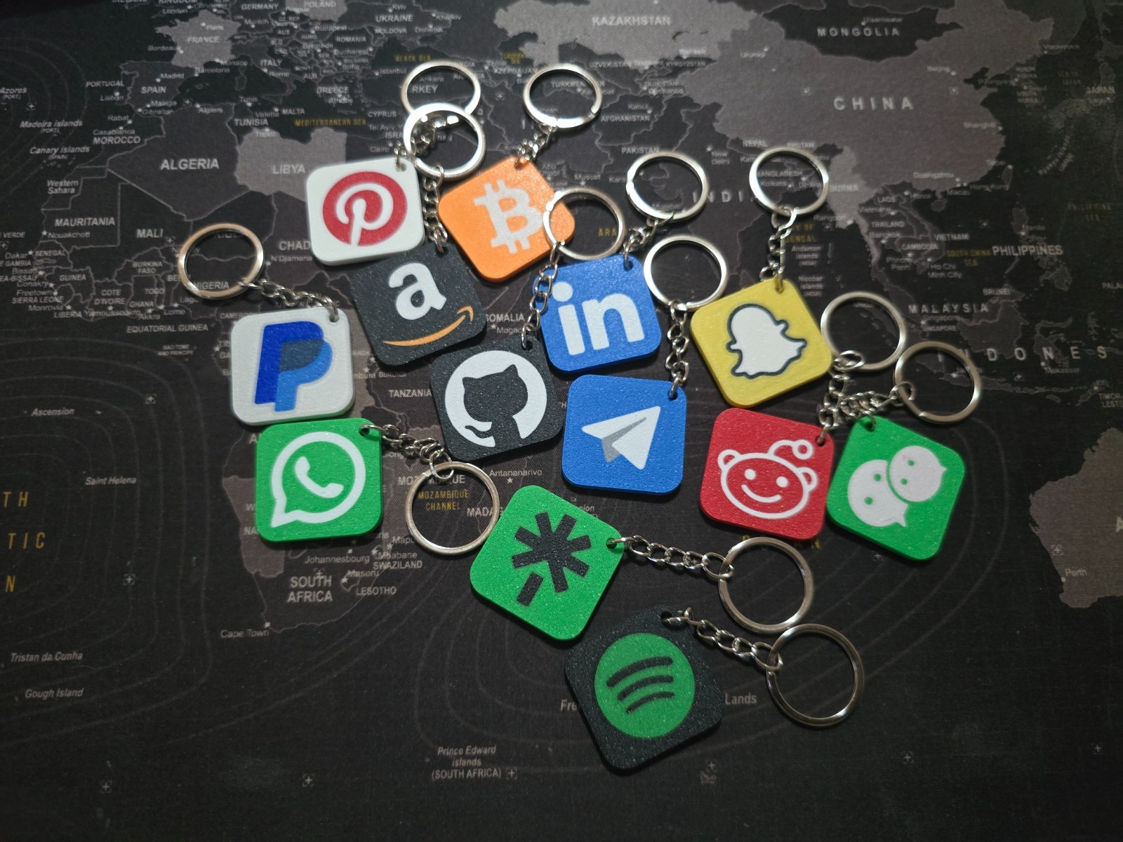 Portachiavi NFC Social - Personalizza il tuo portachiave Social