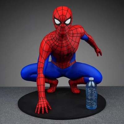 Statua Spider-Man 3D XXL 66 cm – Decorazione Supereroe da Collezione, vista 2