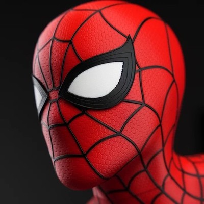 Statua Spider-Man 3D XXL 66 cm – Decorazione Supereroe da Collezione, vista 3
