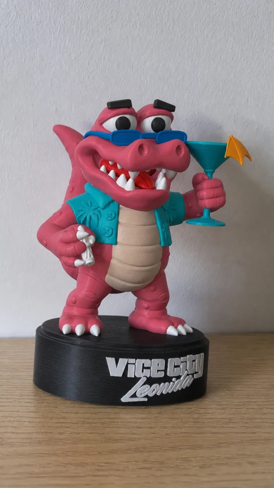 Macca the Gator GTA VI – Statuetta da Collezione Stampa 3D - Vice City Leonida