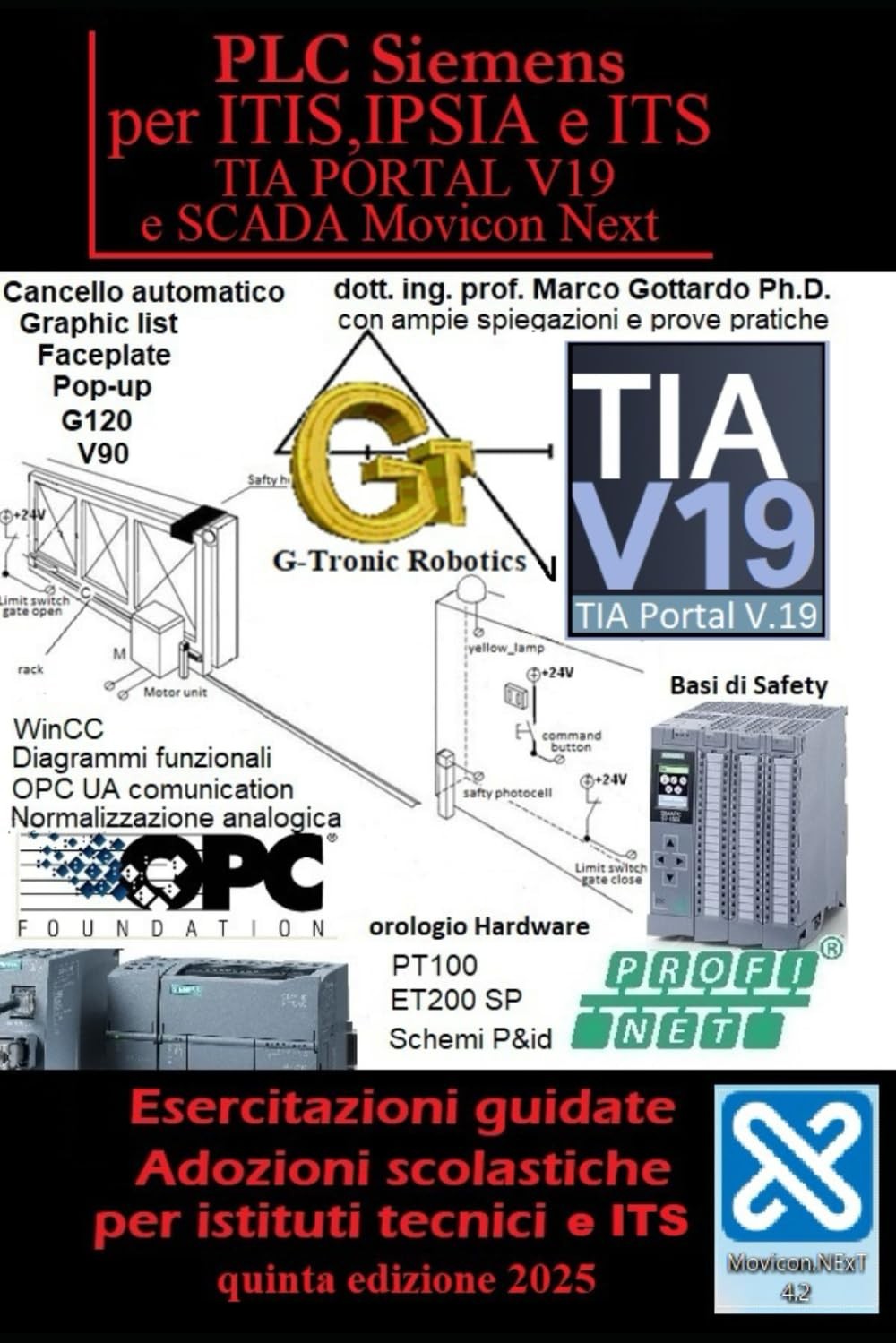 PLC Siemens per ITIS , IPSIA e ITS TIA PORTAL V19 e Scada Movicon Next