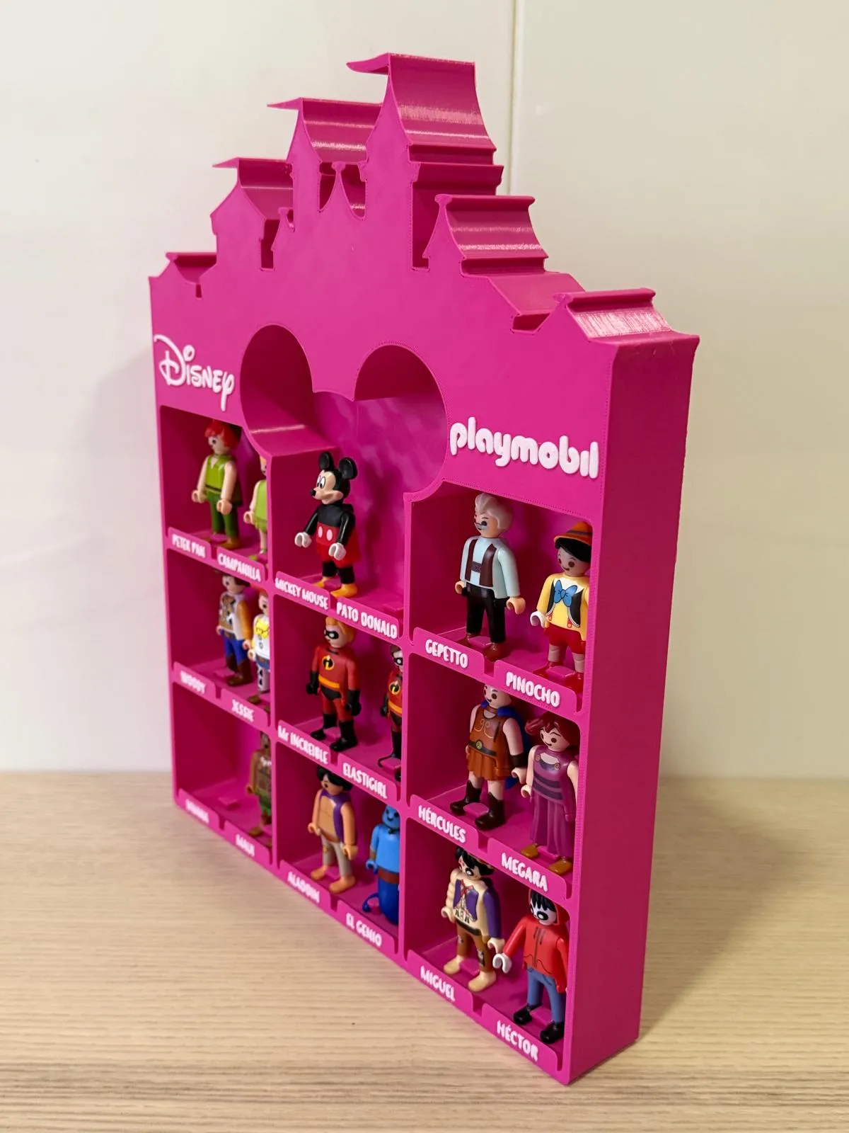 🏰 ESPOSITORE CASTELLO DISNEY PLAYMOBIL – PERSONALIZZABILE NEL COLORE! ✨, vista 4
