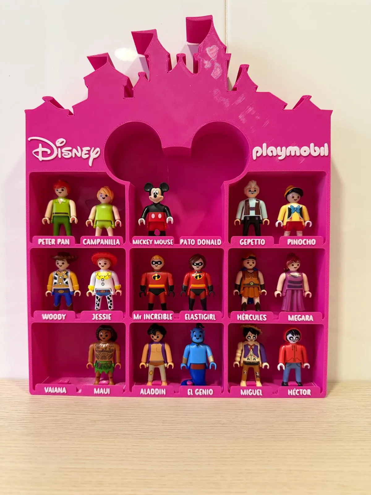 🏰 ESPOSITORE CASTELLO DISNEY PLAYMOBIL – PERSONALIZZABILE NEL COLORE! ✨