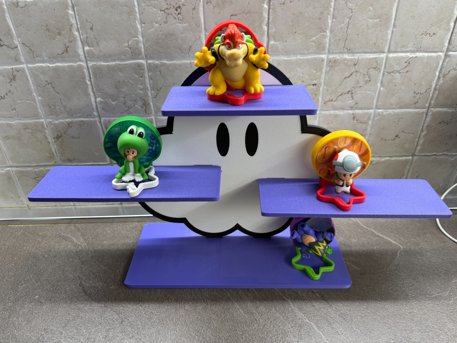 Espositore Super Mario Galaxy Mc Donalds