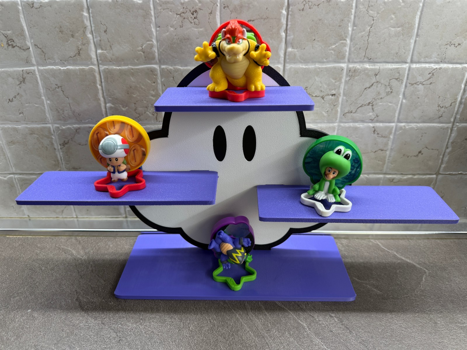 Espositore Super Mario Galaxy Mc Donalds, vista 3