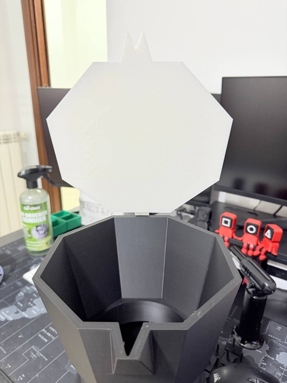 Caffettiera Porta Cialde – Organizzatore da Tavolo | Stile Moka Italiana | Stamp, vista 4