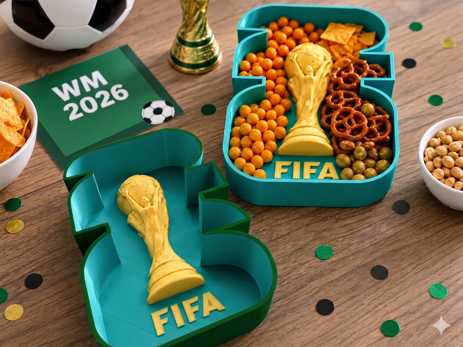Ciotola Snack Mondiali Fifa 2026