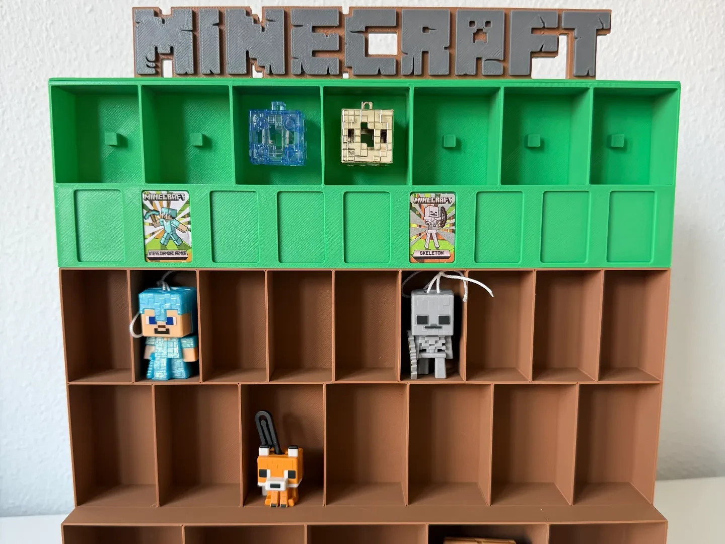 Espositore Minecraft KINDER JOY stampato 3D – Organizer Collezione Fan funko
