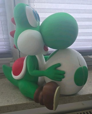 yoshi secchio popcorn secchio | stampato in 3D, vista 3