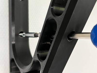 PORTA CASCO MOTO DA PARETE | APPENDI CASCO UNIVERSALE SUPPORTO A MURO, vista 4