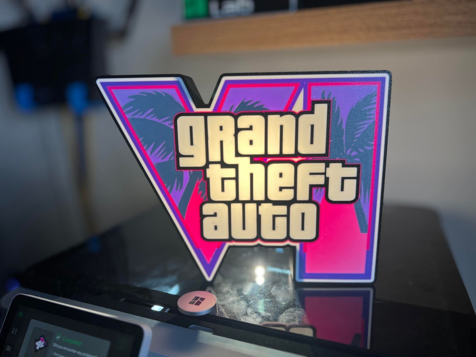 Lampada Led GTA6 | Lightbox ispirata a GTA 6