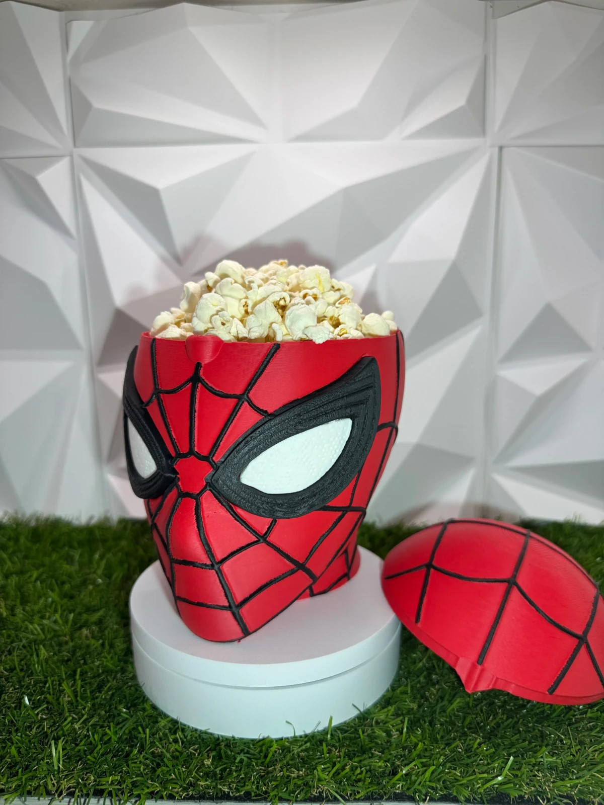 Porta PopCorn ispirato a SpiderMan
