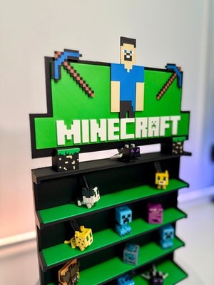 Bacheca Espositore MINECRAFT 2026 completa kinder joy Sorpresine NUOVA, vista 3