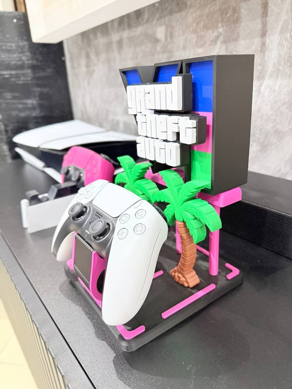 Supporto Pad PS5 XBOX | PERSONALIZABILE |Idea Regalo PS5- PS5 PRO - XBOX, vista 6