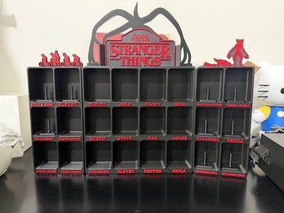 Display Stranger Things per Funko Pop e Mini Figure Kinder Joy | Supporto 3D Esp