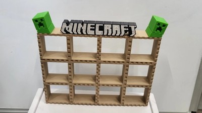 Bacheca Espositore MINECRAFT 2026 completa kinder joy Sorpresine NUOVA, vista 2
