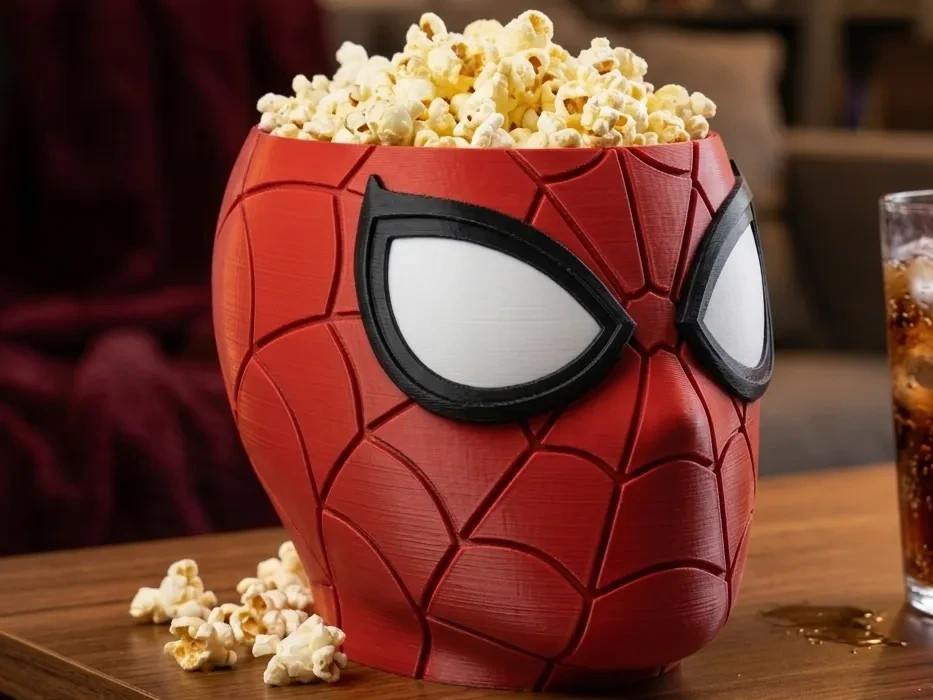 Porta PopCorn ispirato a SpiderMan