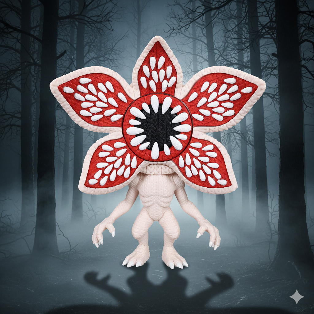 Statuetta 20cm | Action Figure Decorativa | Demogorgon - Stranger Things, vista 3