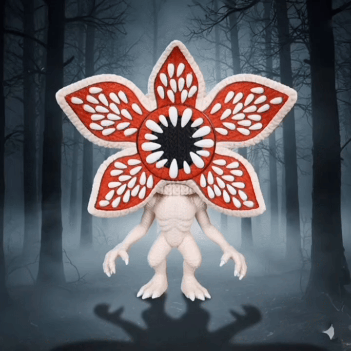 Statuetta 20cm | Action Figure Decorativa | Demogorgon - Stranger Things, vista 2