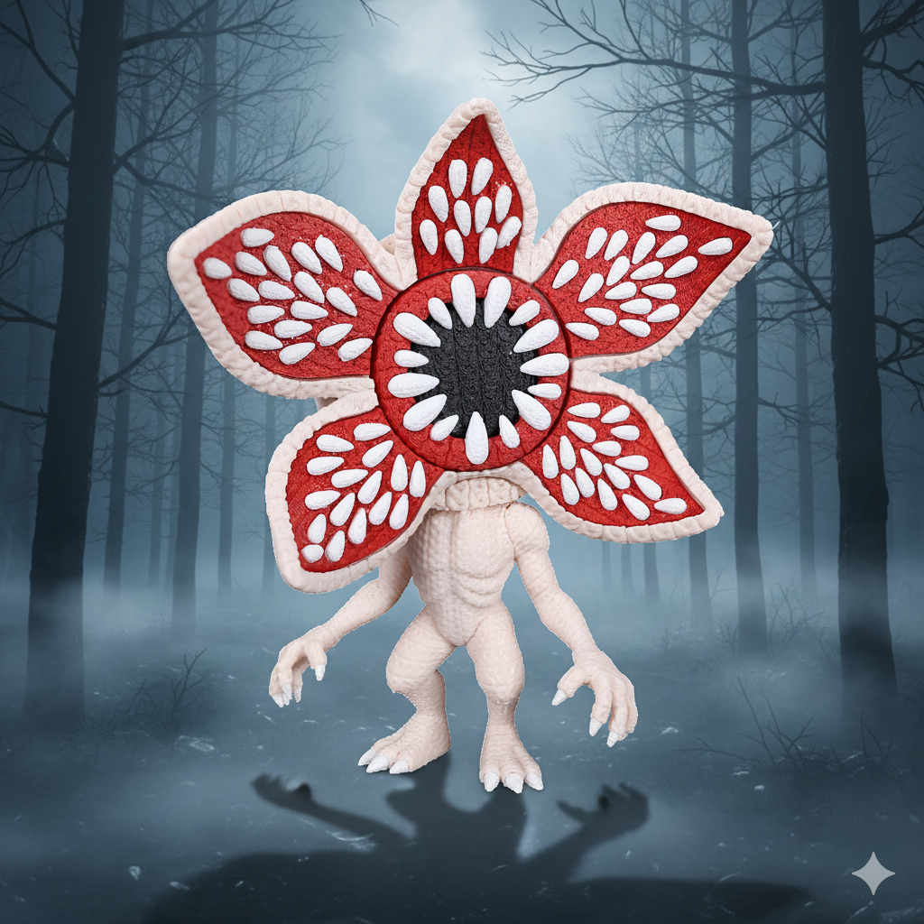 Statuetta 20cm | Action Figure Decorativa | Demogorgon - Stranger Things, vista 6