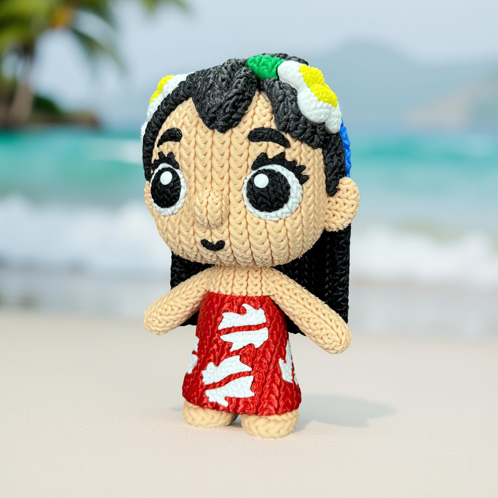 Statuetta 20cm | Action Figure Decorativa | Lilo | Stitch - Famiglia - Cartone, vista 6