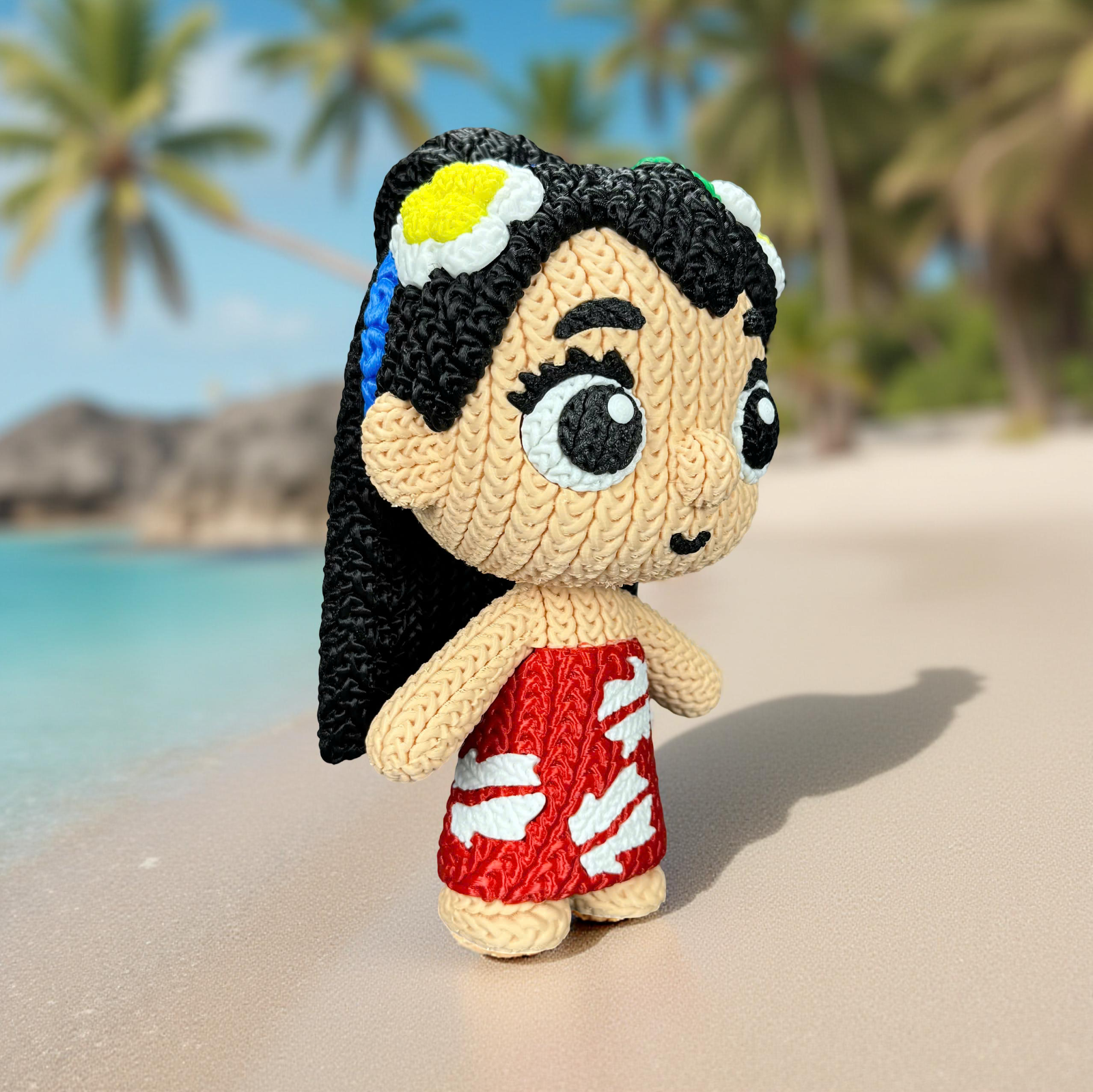 Statuetta 20cm | Action Figure Decorativa | Lilo | Stitch - Famiglia - Cartone