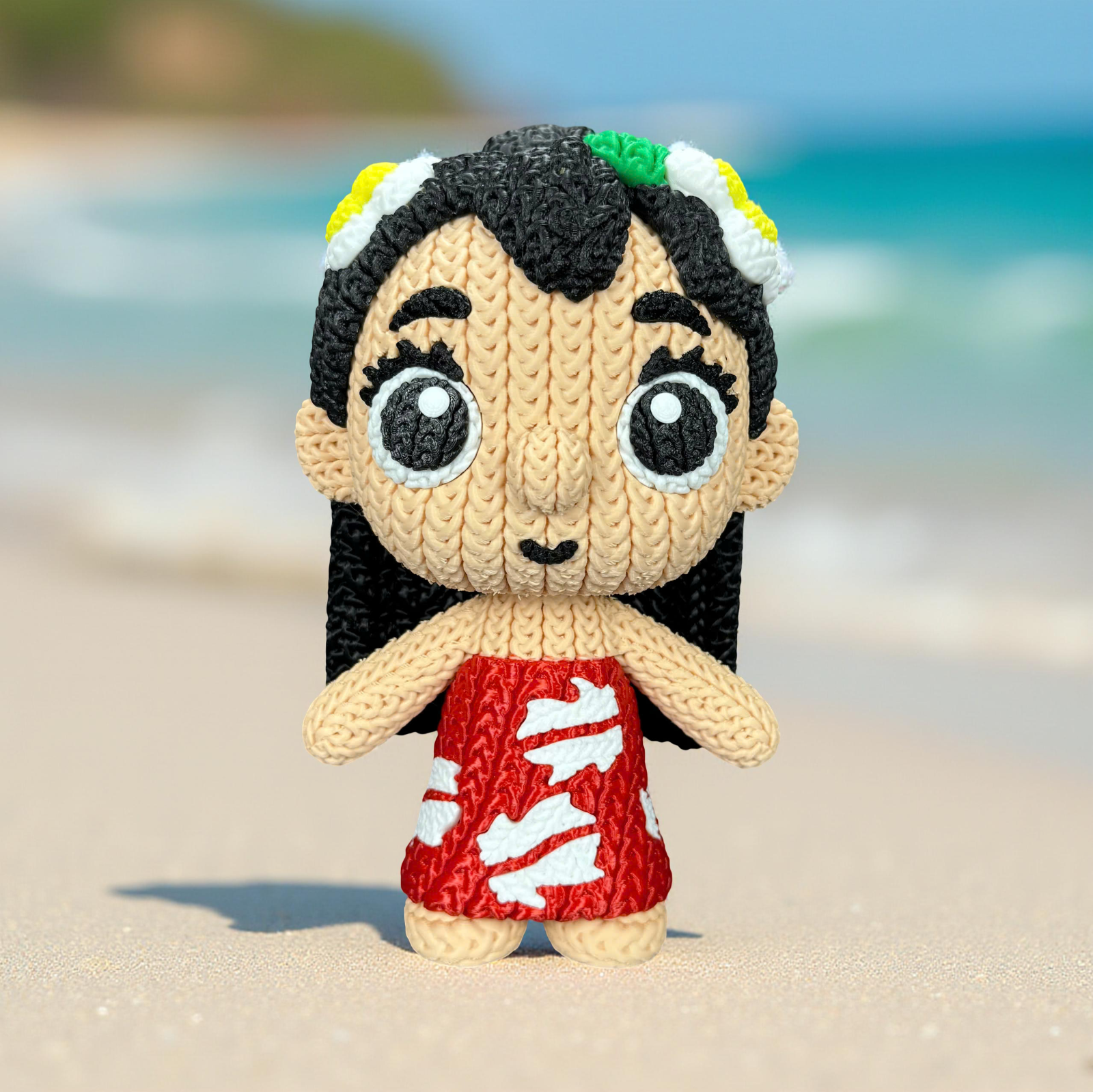 Statuetta 20cm | Action Figure Decorativa | Lilo | Stitch - Famiglia - Cartone, vista 3