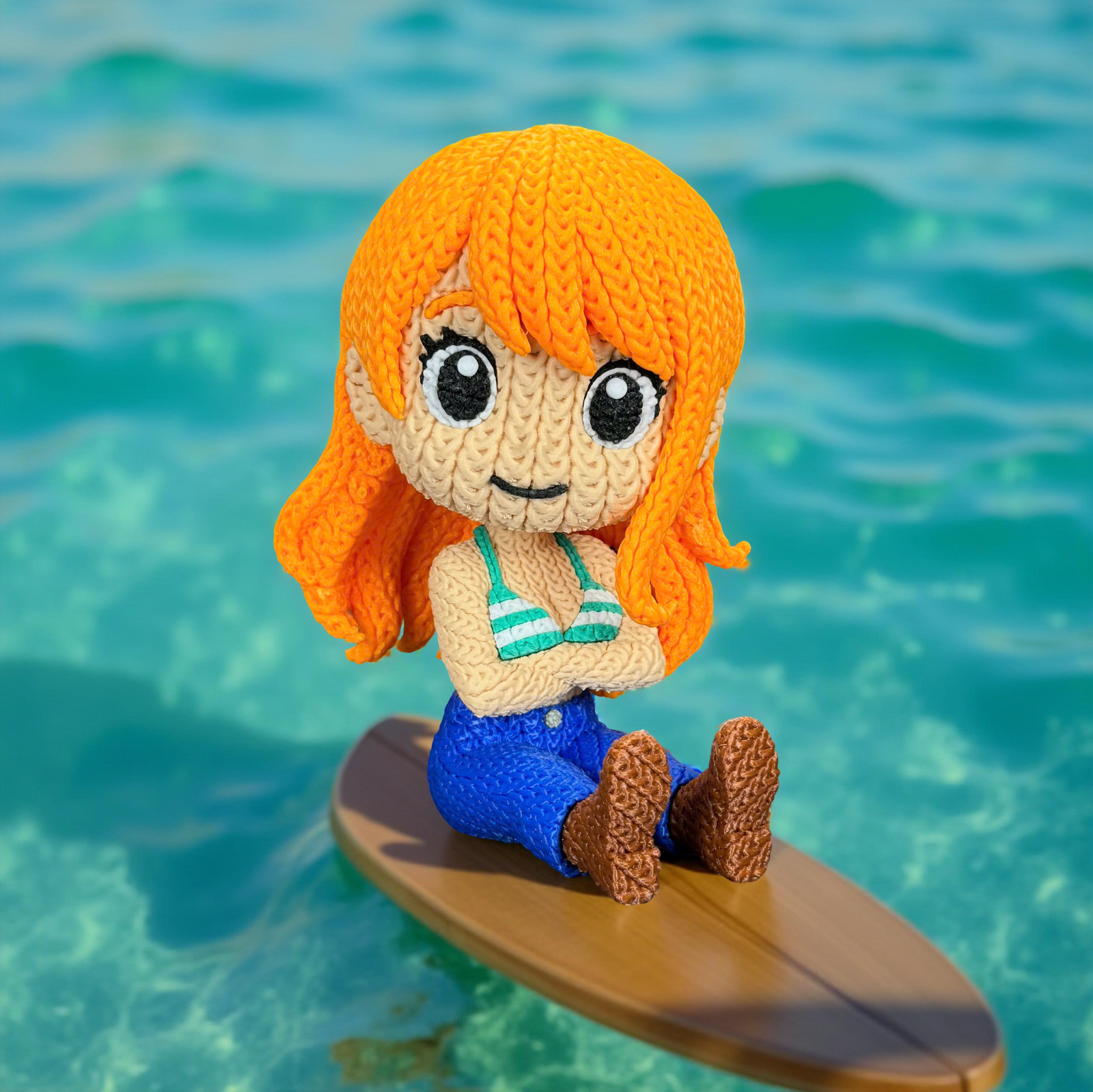 Statuetta One Piece Mini Figure 17cm Dettagliata Collezione Nami, vista 6