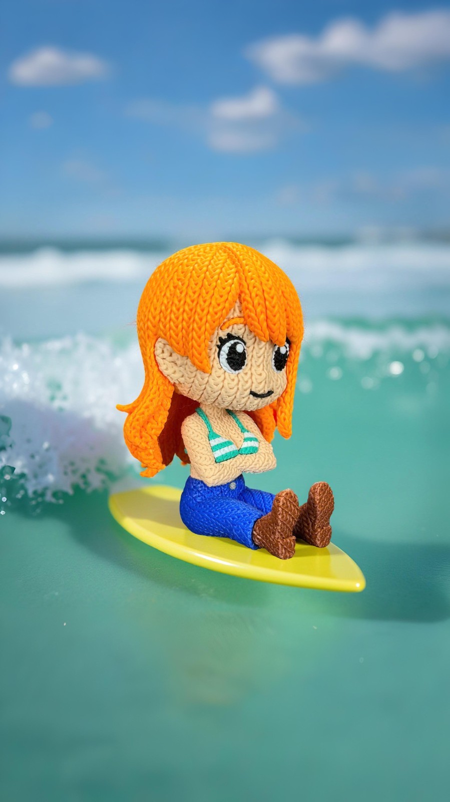 Statuetta One Piece Mini Figure 17cm Dettagliata Collezione Nami, vista 3