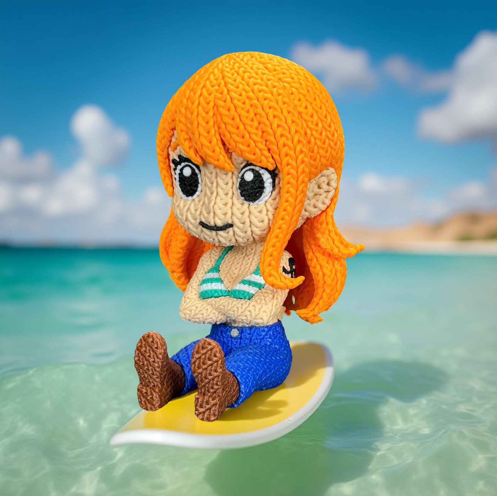 Statuetta One Piece Mini Figure 17cm Dettagliata Collezione Nami, vista 7