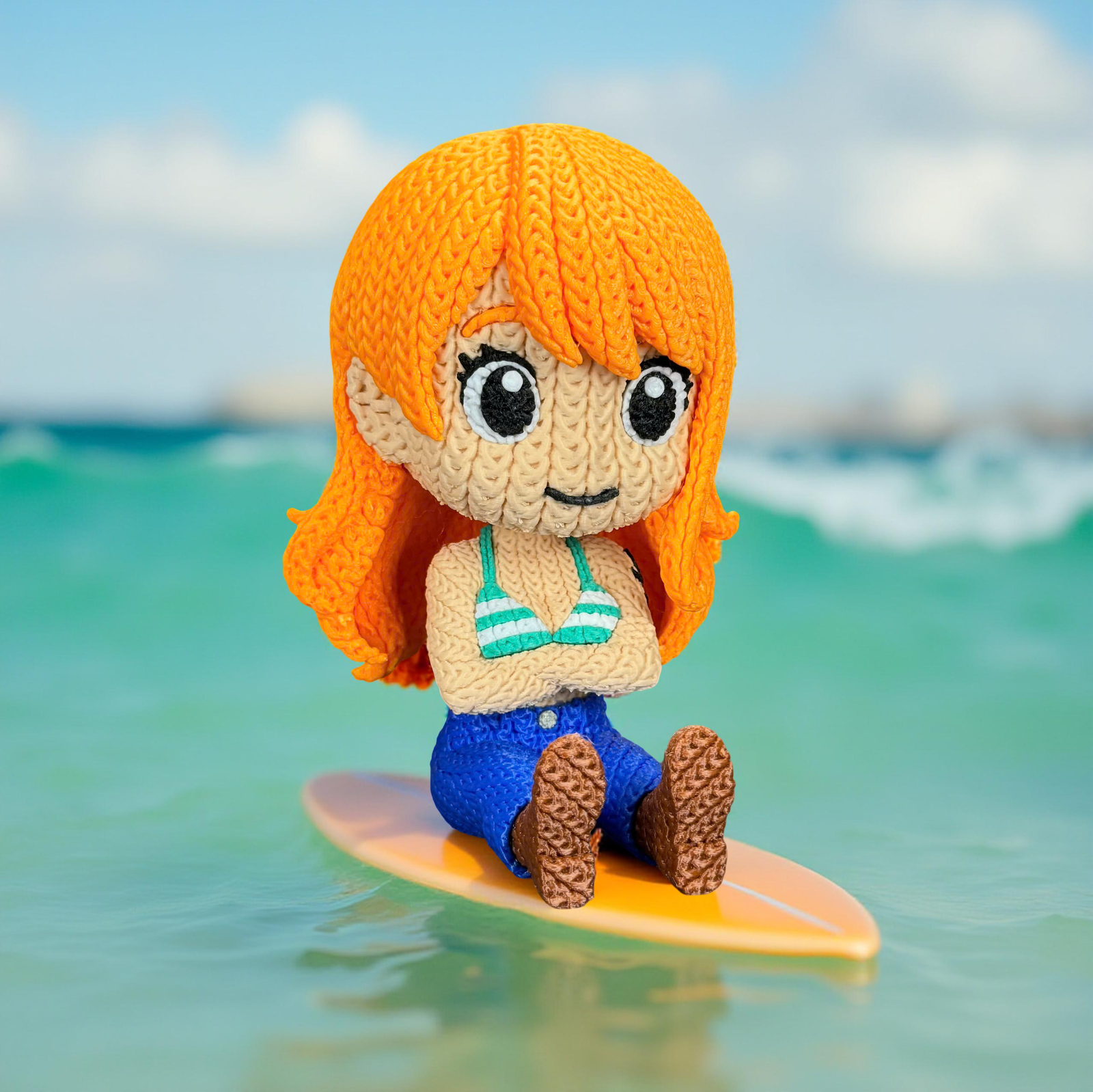 Statuetta One Piece Mini Figure 17cm Dettagliata Collezione Nami, vista 5