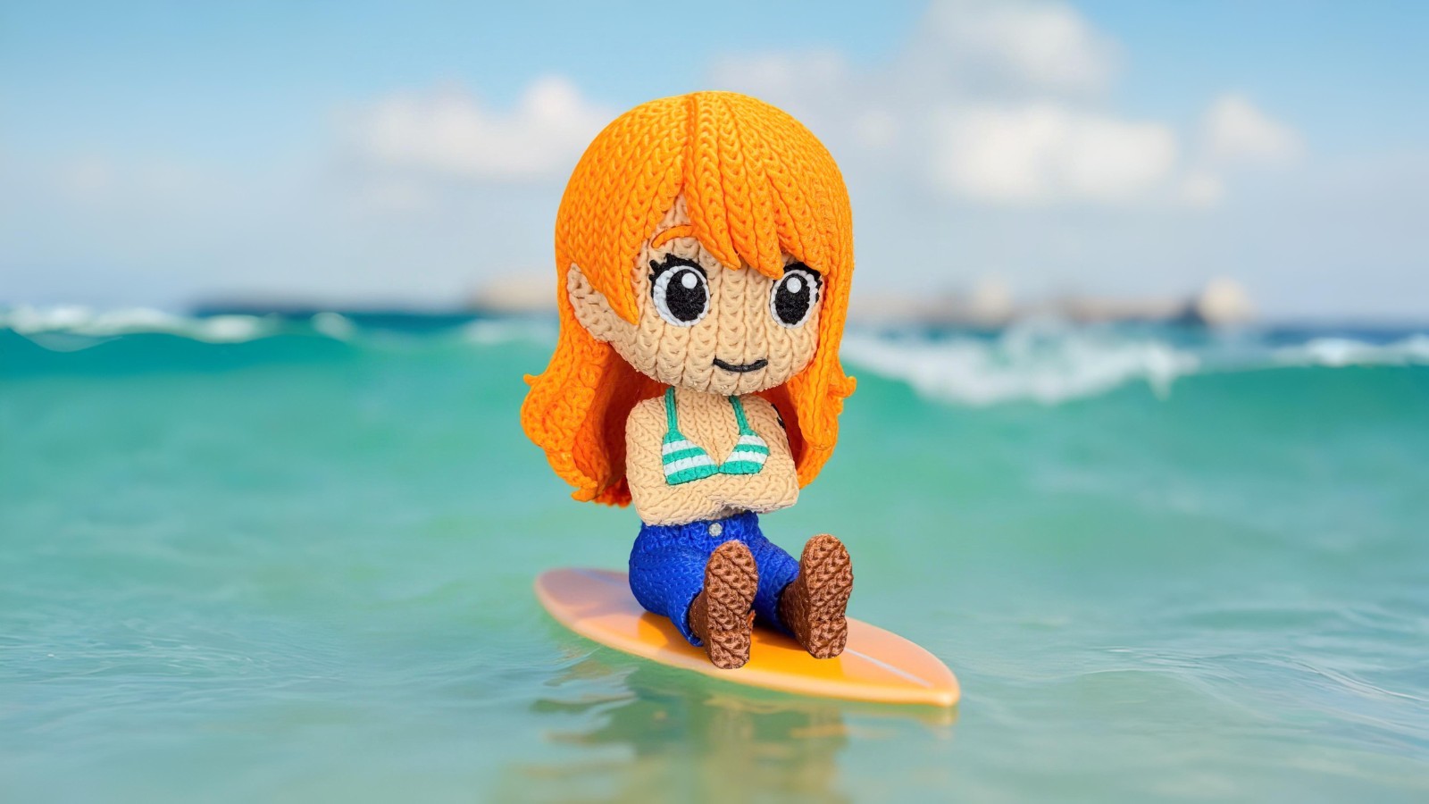 Statuetta One Piece Mini Figure 17cm Dettagliata Collezione Nami, vista 4