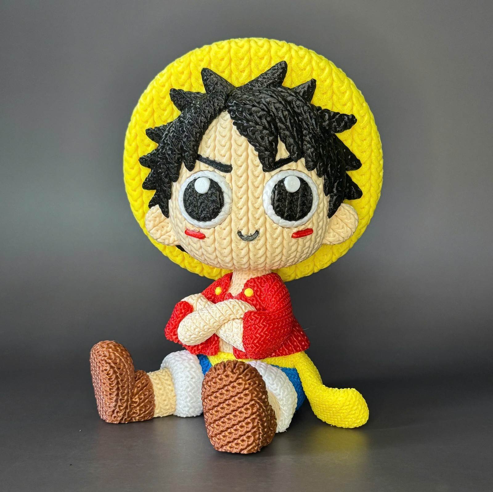 Statuetta One Piece Mini Figure 17cm Dettagliata Collezione | Luffy, vista 5
