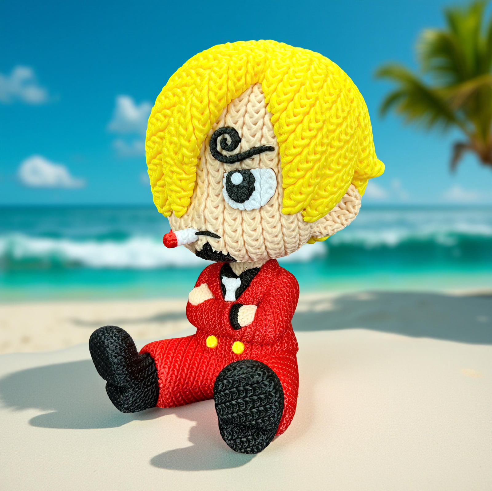Statuetta One Piece Mini Figure 17cm Dettagliata Collezione  | Sanji, vista 8
