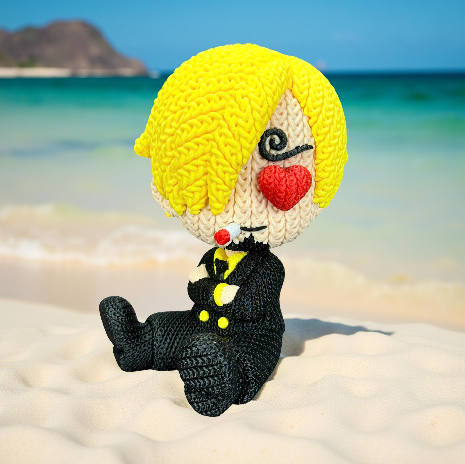 Statuetta One Piece Mini Figure 17cm Dettagliata Collezione  | Sanji