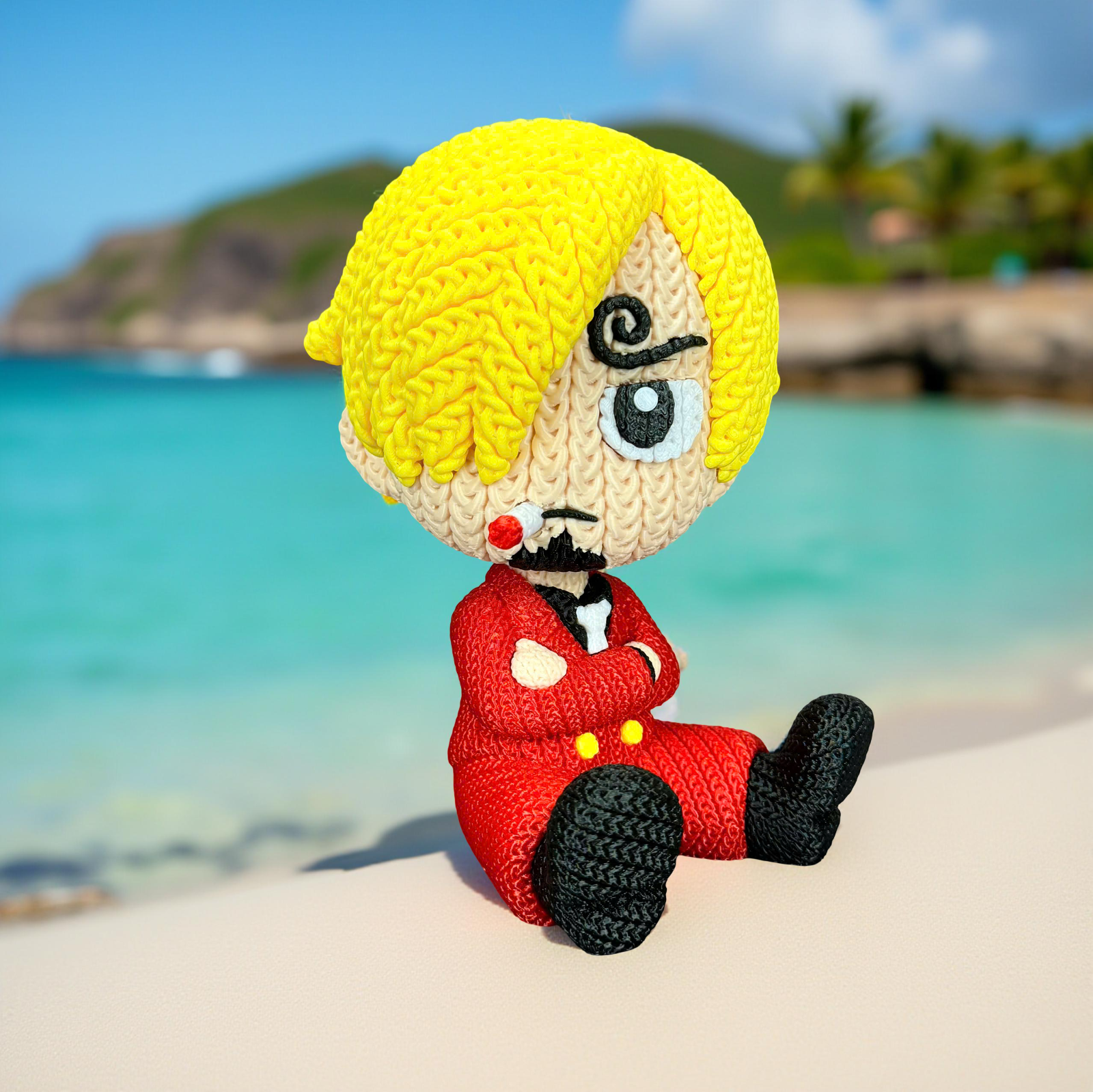 Statuetta One Piece Mini Figure 17cm Dettagliata Collezione  | Sanji, vista 7