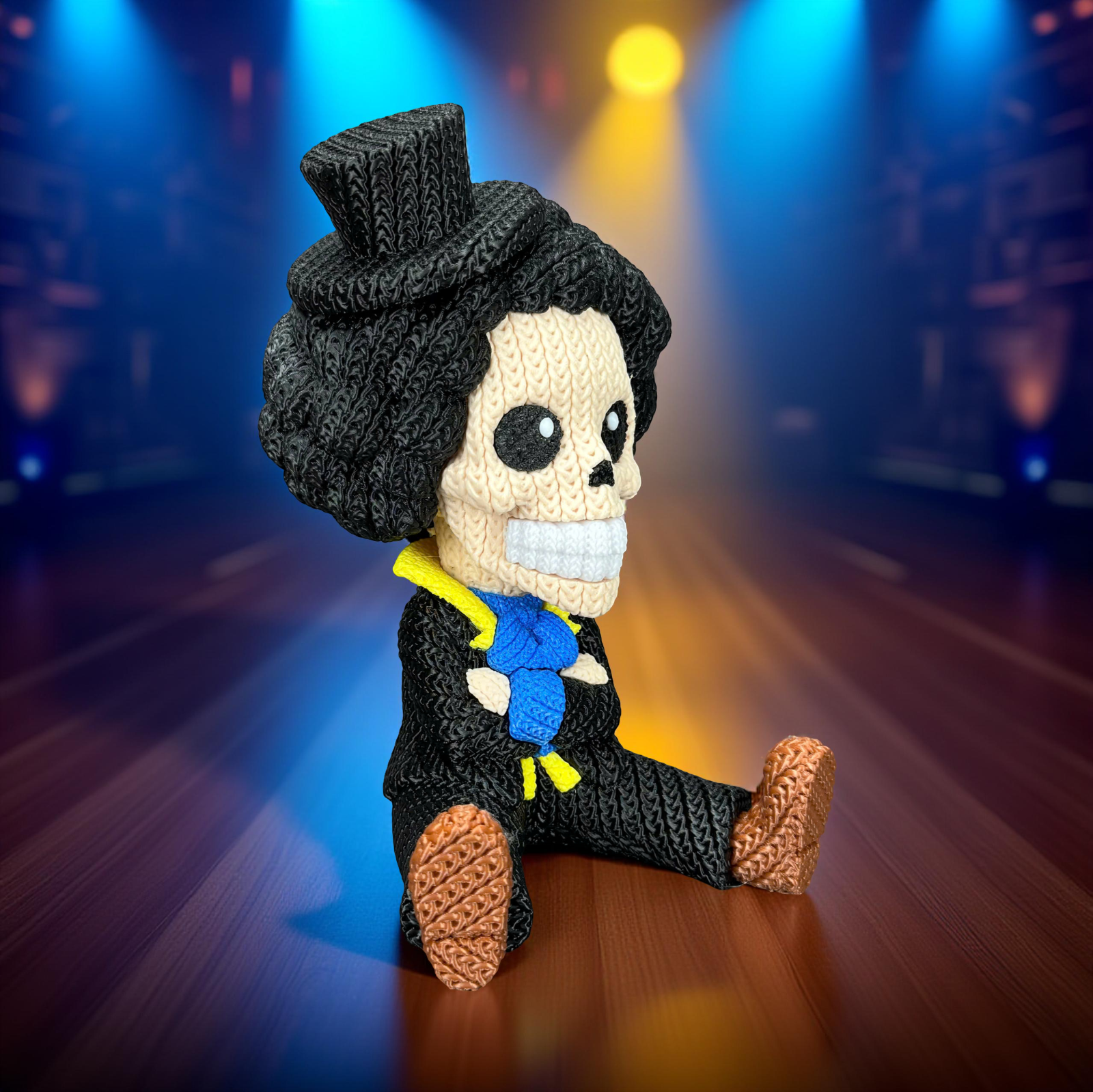 Statuetta One Piece Mini Figure 17cm Dettagliata Collezione | Brook, vista 2