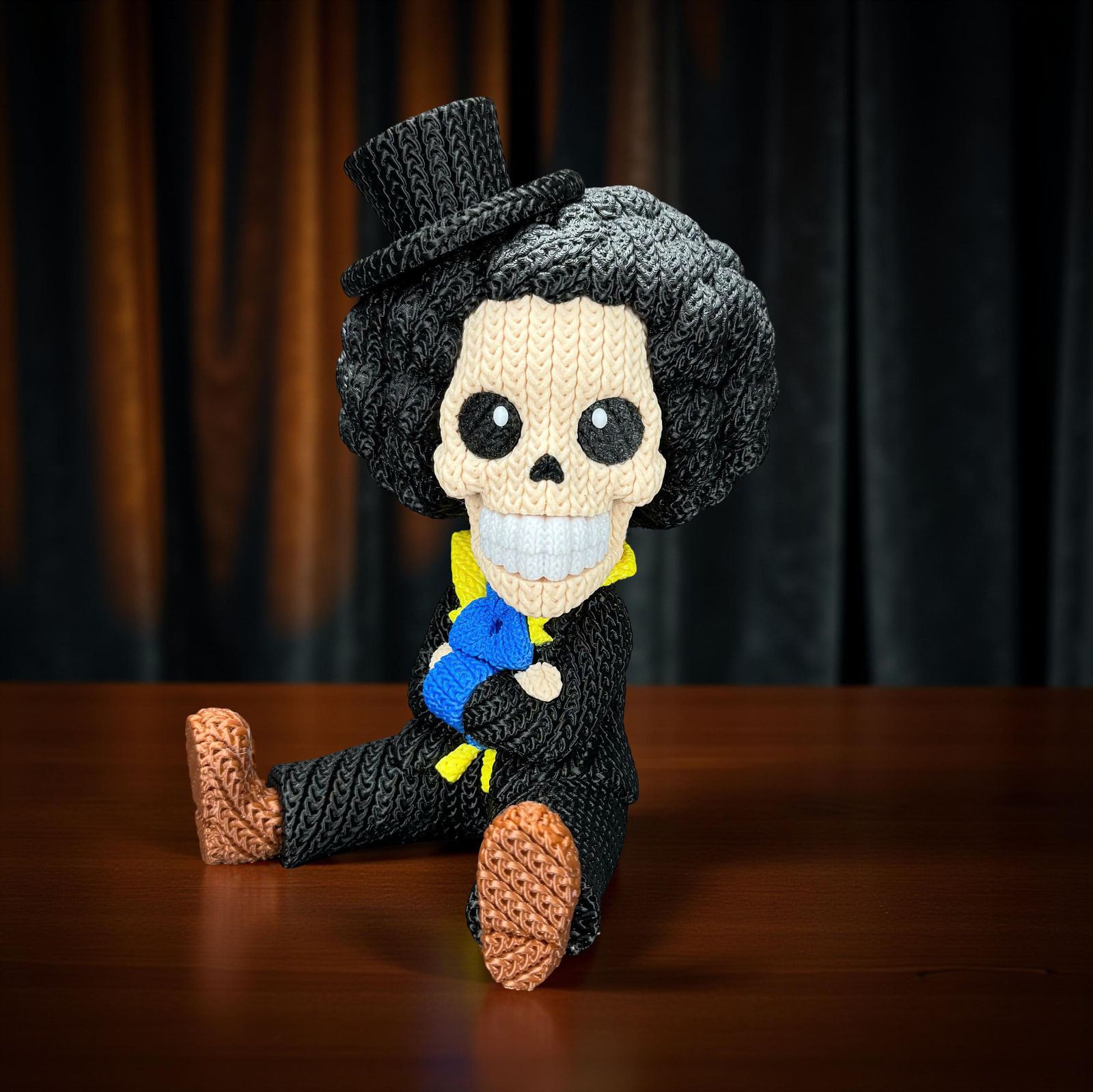 Statuetta One Piece Mini Figure 17cm Dettagliata Collezione  | Brook, vista 6