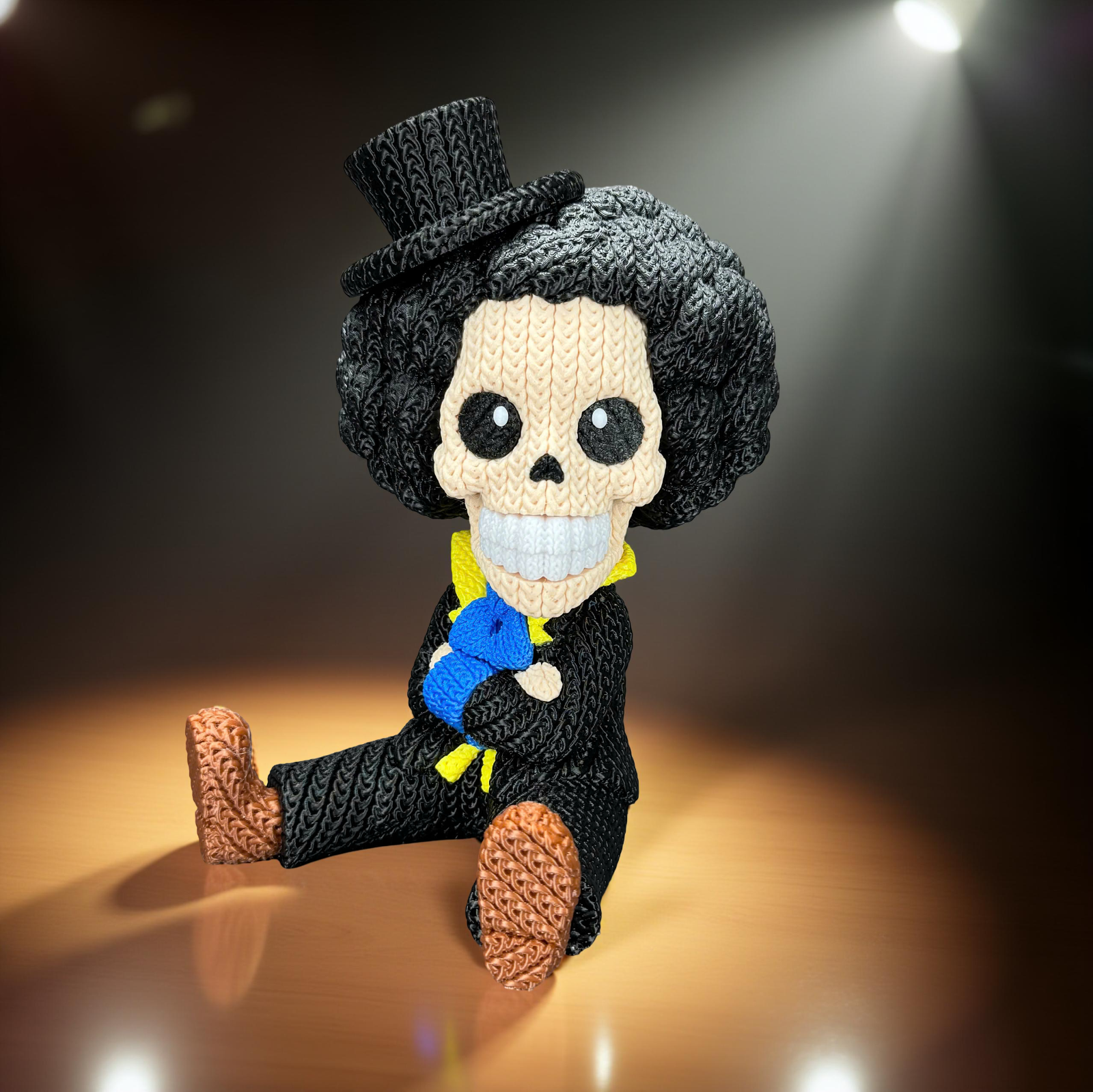 Statuetta One Piece Mini Figure 17cm Dettagliata Collezione | Brook, vista 5